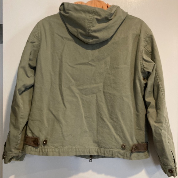 Sahalie 100% Organic Cotton Hooded Bomber Jacket - Picture 3 of 7